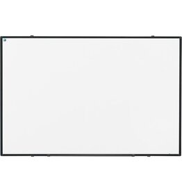 Smit Visual Smit Visual Softline whiteboard, gelakt staal, magnetisch, zwart profiel, 90 x 60 cm