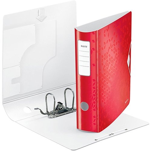 Leitz Leitz WOW ordner Active rug van 8,2 cm, rood