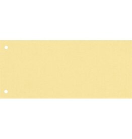 Oxford Oxford verdeelstroken 24 x 10,5 cm, 2-gaats, geel, 100 stuks