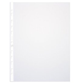 Oxford Oxford showtas, A4, uit glasheldere PP, 11-gaatsperforatie, 90 micron, pak van 100 stuks