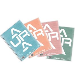 Aurora Collegeblok 4G A4 Geruit 5Mm [10st]