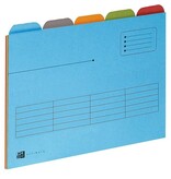 Oxford Oxford Ultimate dossiermap ft A4, uit karton, 5 tabs, assorti