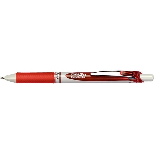 Pentel Pentel roller Energel BL77E-BX, 0,7 mm, rood — levering per 12