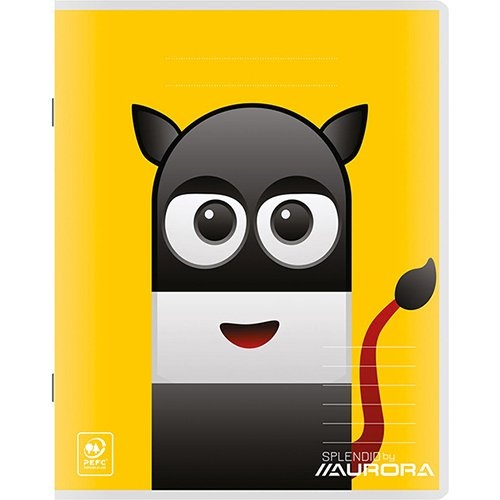 Aurora Aurora Writing 60 kladschrift 96 bladzijden, gelijnd, Monsters