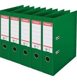 Esselte Esselte ordner Power N°1, rug van 7,5 cm, groen, 5st.