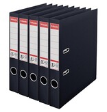 Esselte Esselte ordner Power N°1, rug van 5 cm, zwart, pak van 5 stuks