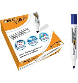 Velleda Bic whiteboardmarker Velleda 1711 blauw — levering per 12