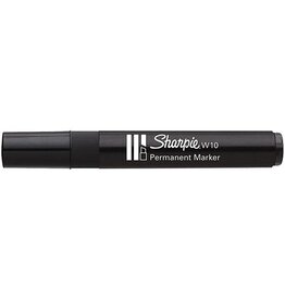 Sharpie Paper Mate permanent marker W10 zwart — levering per 12