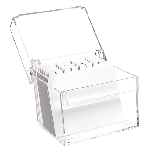 Maul MAUL kaartenbak, acryl, ft A7, incl. alfabet-index