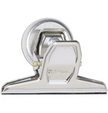 Maul MAUL papierklem bulldogclip magnetisch 75mm blister 3 st verchroomd