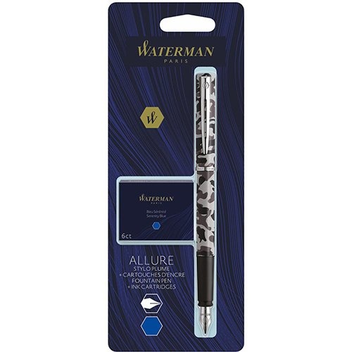 Waterman Waterman vulpen Allure camouflage fijne punt, op blister