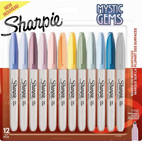 Sharpie Sharpie Mystic Gems permanente marker, blister van 12 stuk