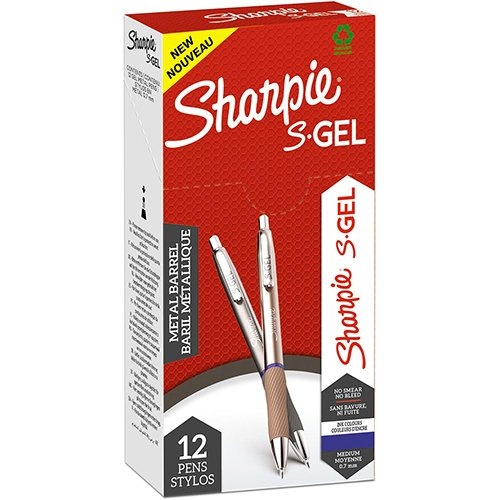 Sharpie Sharpie S-gel roller, medium punt, per stuk, geassorteerde metallic kleuren