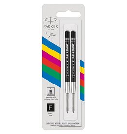 Parker Parker Eco vulling voor balpen, fijn, zwart 2st.