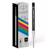 Parker Parker ECO balpen navulling, medium, zwart, 20 stuks