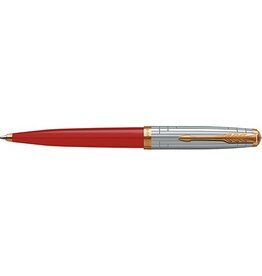 Parker Parker 51 Premium balpen vuurrood GT