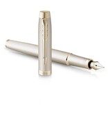 Parker Parker IM Monochrome vulpen Champagne, fijn, giftbox