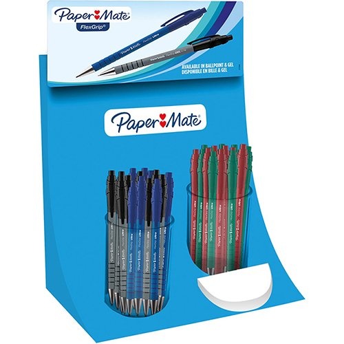 Paper Mate Paper Mate balpen Flexgrip Ultra RT, display met 96st.