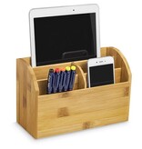 CEP CEP desk organizer uit bamboe, staand, 5 vakken