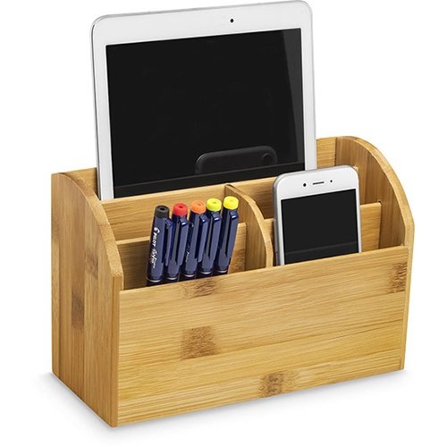 CEP CEP desk organizer uit bamboe, staand, 5 vakken