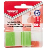 Office Products OFFICE Products index, 43 x 25 mm, blister van 50 tabs, groen