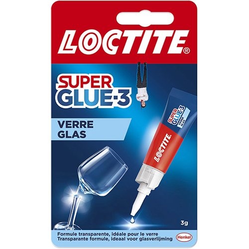 Loctite Loctite secondelijm Super Glue Glas, 3 g, op blister