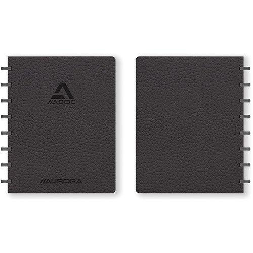 Adoc Adoc Business schrift, ft A5, 144 bladzijden, gelijnd, zwart