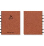 Adoc Adoc Business schrift, ft A5, gelijnd, bruin