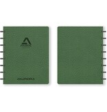 Adoc Adoc Business schrift, ft A5, gelijnd, groen
