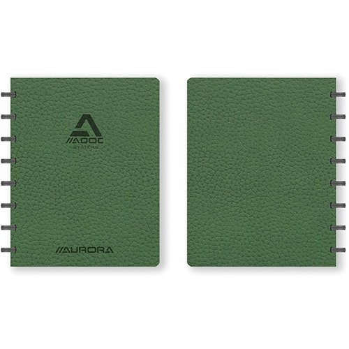 Adoc Adoc Business schrift, ft A5, gelijnd, groen