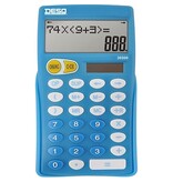 Desq Desq bureaurekenmachine primair onderwijs 30200, blauw