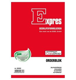 Sigel Sigel Expres orderblok, A5, Nederlandstalig [5st]