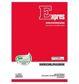 Sigel Sigel Expres kasboek, ft A4, Nederlandstalig, dupli (50 x 2 vel)