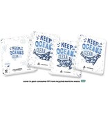 Adoc Aurora Adoc schrift Ocean Waste Plastics A5 geruit 5x5