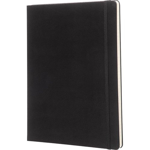 Moleskine Moleskine notitieboek, 19 x 25 cm, gelijnd, 192 blad, zwart