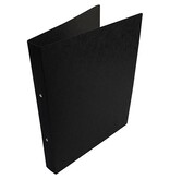 Bronyl Bronyl ringmap, voor ft A4, uit glanskarton, 2 ringen van 25 mm, zwart