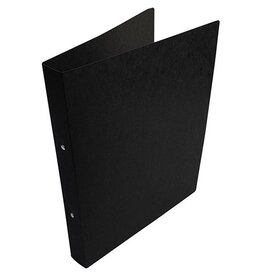 Bronyl Bronyl ringmap, voor ft A4, uit glanskarton, 2 ringen van 25 mm, zwart