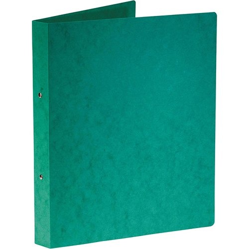 Bronyl Bronyl ringmap, voor ft A4, uit glanskarton, 2 ringen van 25 mm, groen