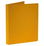 Bronyl Bronyl ringmap, voor ft A4, uit glanskarton, 2 ringen van 25 mm, geel