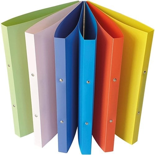 Bronyl Bronyl Sorbet ringmap ft A4, ringen van 16 mm, uit PP, assorti