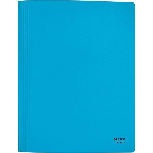 Leitz Leitz snelhechtmap, ft A4, 100 % gerecycleerde karton, blauw