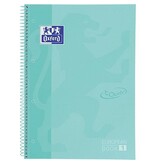 Oxford Oxford School Touch Europeanbook spiraalblok, ft A4+, 160 bladzijden, gelijnd, pastel groen