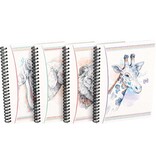 Oxford Oxford Boho Spirit spiraalschrift, ft A5, 120 bladzijden, gelijnd, geassorteerde kleuren