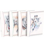 Oxford Oxford Boho Spirit notitieboekje, ft 9 x 14 cm, 60 bladzijden, gelijnd, geassorteerde kleuren