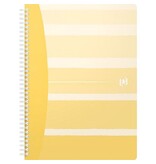 Oxford Oxford Iconics spiraalschrift, ft B5, 120 bladzijden, geruit 5 mm, geassorteerde kleuren
