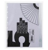 Atoma Atoma showtassen, transparant, voor A5+ schriften, set van 5 stuks