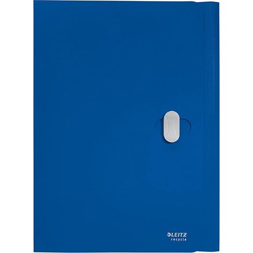 Leitz Leitz Recycle klepmap, uit PP, ft A4, blauw