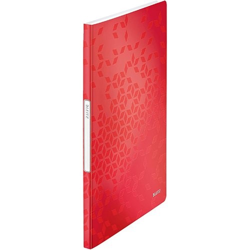 Leitz Leitz WOW showalbum A4, 20 hoezen, rood