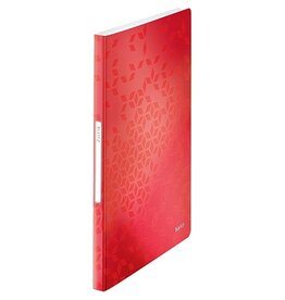 Leitz Leitz WOW showalbum A4, 40 hoezen, rood [10st]