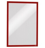 Durable Durable Duraframe magnetisch kader, ft A3, rood, pak van 5 stuks